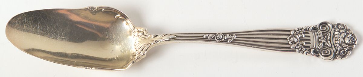 Georgian (Sterling, 1898, Old) Solid Cheese Scoop by Towle Silver-1