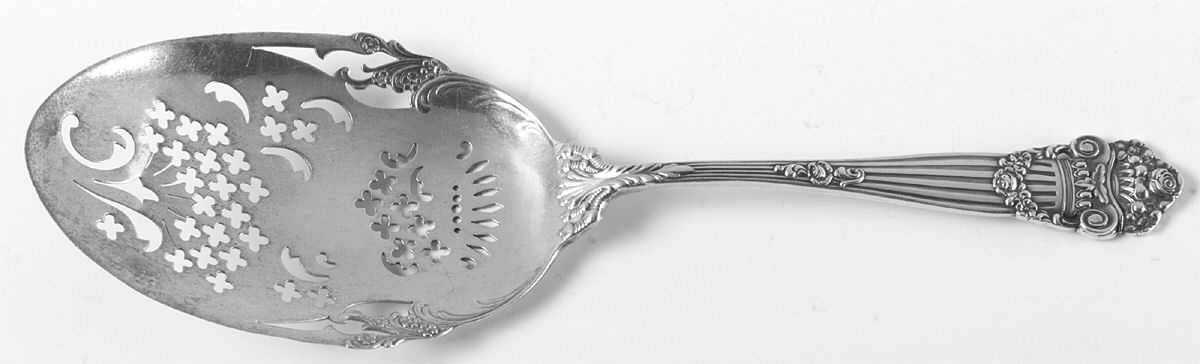 Georgian (Sterling, 1898, Old) Large Solid Pie Knife by Towle Silver-1