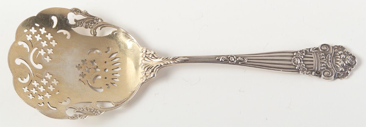 Georgian (Sterling, 1898, Old) Tomato Server, Solid Piece by Towle Silver-1