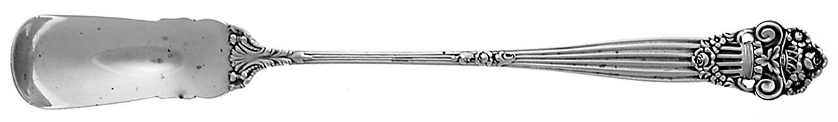 Georgian (Sterling, 1898, Old) Large Horseradish Serving Spoon by Towle Silver-1