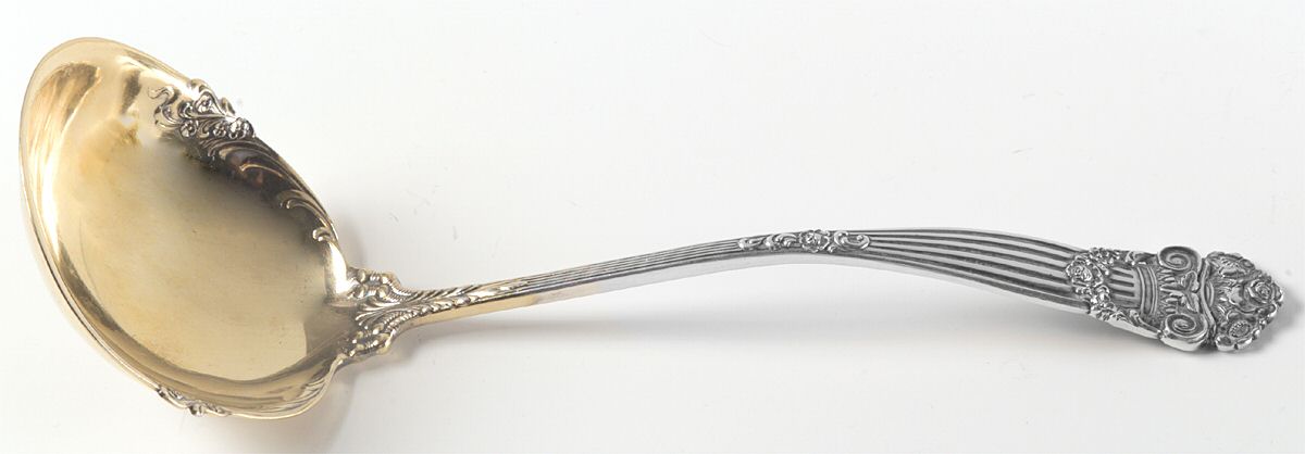 Georgian (Sterling, 1898, Old) Oyster Ladle Solid Piece by Towle Silver-1