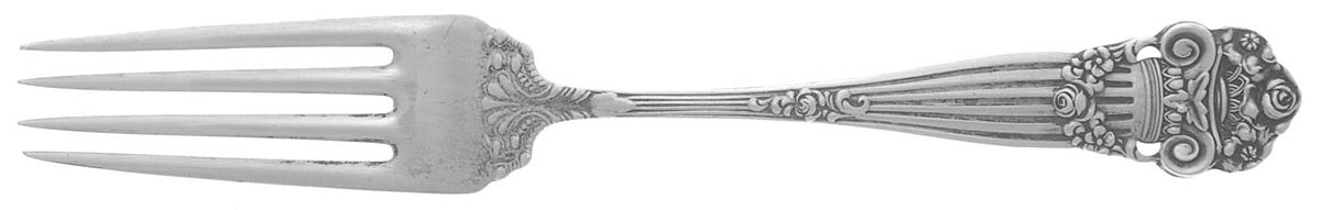 Georgian (Sterling, 1898, Old) Fork by Towle Silver-1