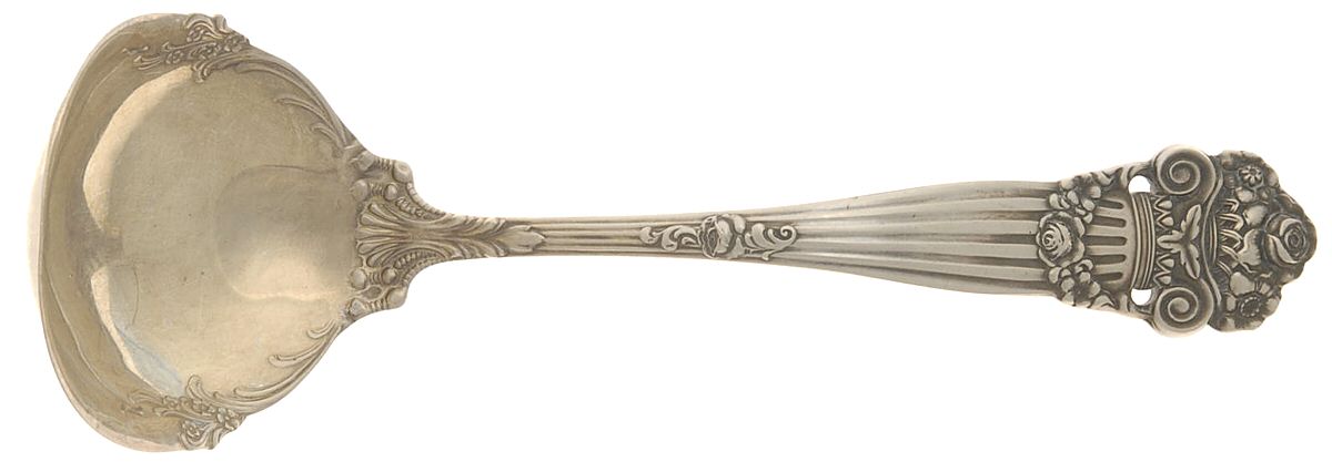 Georgian (Sterling, 1898, Old) Solid Gravy Ladle by Towle Silver-1