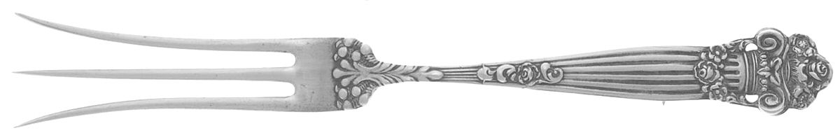 Georgian (Sterling, 1898, Old) Lemon Fork by Towle Silver-1
