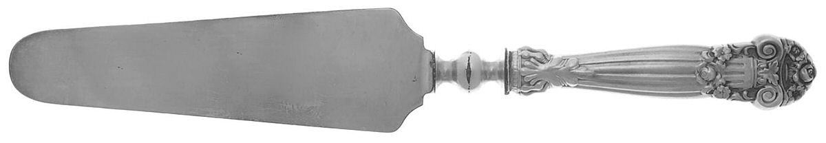Georgian (Sterling, 1898, Old) Pie Server with Silverplate Blade by Towle Silver-1