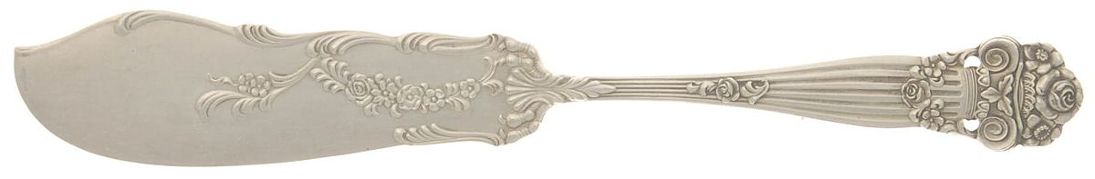 Georgian (Sterling, 1898, Old) Flat Handle Master Butter Knife by Towle Silver-1