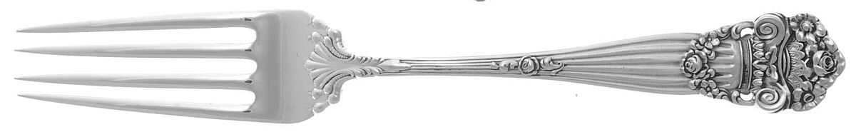 Georgian (Sterling, 1898, Old) Fork by Towle Silver-1