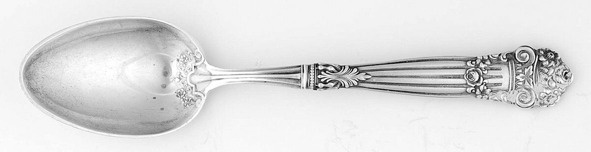 Georgian (Sterling, 1898, Old) Hollow Handle Teaspoon by Towle Silver-1
