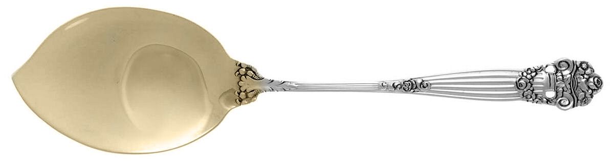Georgian (Sterling, 1898, Old) Large Solid Jelly Server by Towle Silver-1