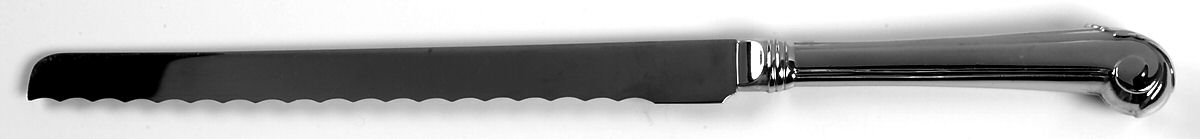 George Washington (Stainless, Cutlery) Bread Knife with Stainless Blade by Towle Silver-1