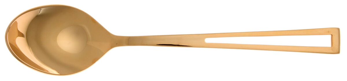 Gold Aperto (Gold Electroplate) Teaspoon by Towle Silver-1