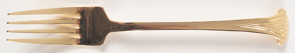 Gold Aristocrat (Gold Electroplate) Fork by Towle Silver-1