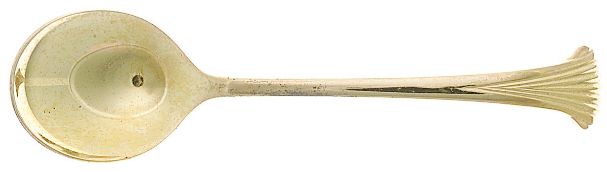 Gold Aristocrat (Gold Electroplate) Round Bowl Soup Spoon (Cream Soup) by Towle Silver-1