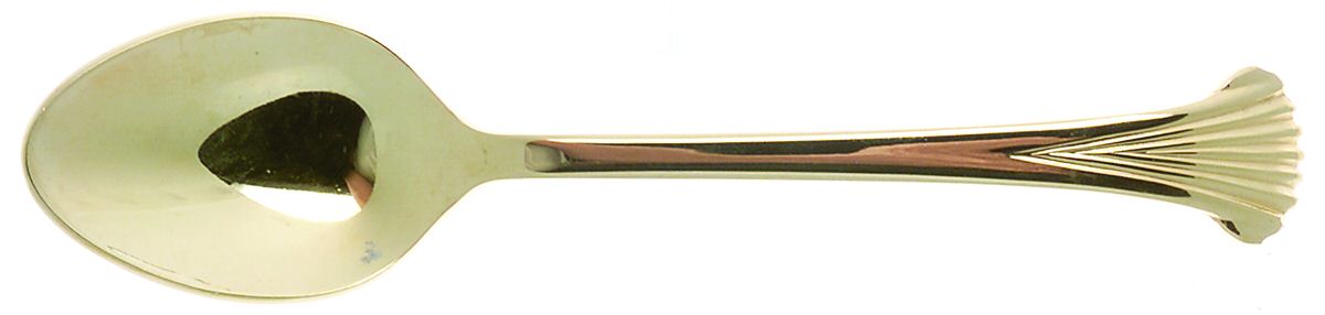 Gold Aristocrat (Gold Electroplate) Teaspoon by Towle Silver-1