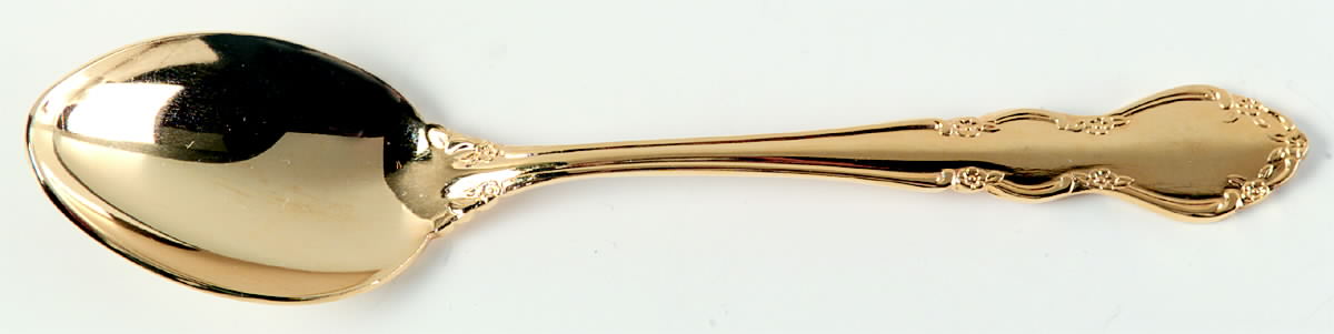 Golden Baroness (Gold Electroplate) Teaspoon by Towle Silver-1