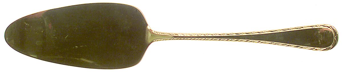 Golden Chippendale (Stainless) Solid Pie Server by Towle Silver-1