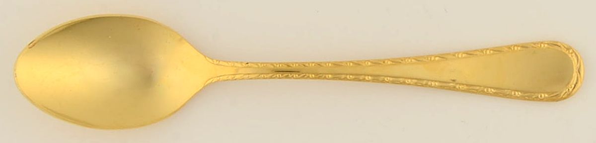 Golden Chippendale (Stainless) Teaspoon by Towle Silver-1