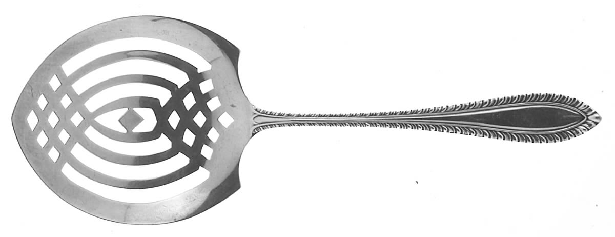 Godroon (Sterling, 1907) Tomato Server, Solid Piece by Towle Silver-1