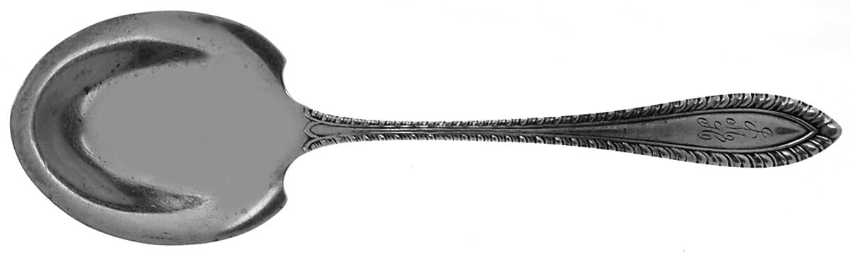 Godroon (Sterling, 1907) Sugar Spoon by Towle Silver-1