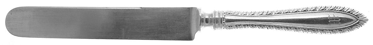 Godroon (Sterling, 1907) Old French Hollow Knife with Bolster by Towle Silver-1
