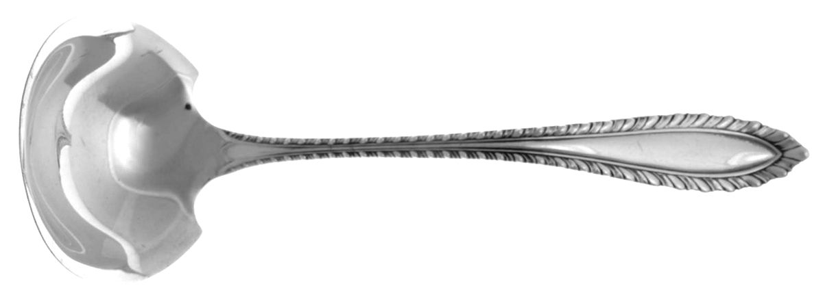 Godroon (Sterling, 1907) Solid Gravy Ladle by Towle Silver-1