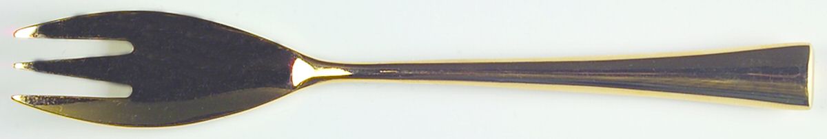 Gold Destiny (Gold Electroplate) Individual Salad Fork by Towle Silver-1
