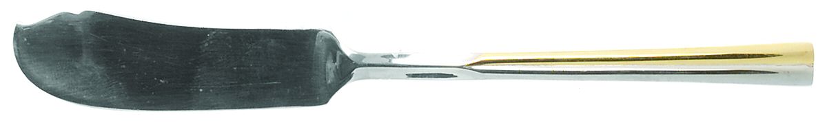 Gold Duet (Stainless) Flat Handle Master Butter Knife by Towle Silver-1
