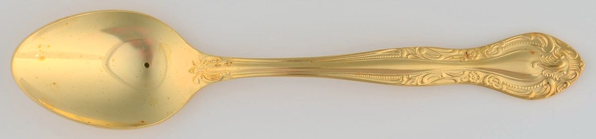 Gold Dynasty (Gold Electroplate) Teaspoon by Towle Silver-1