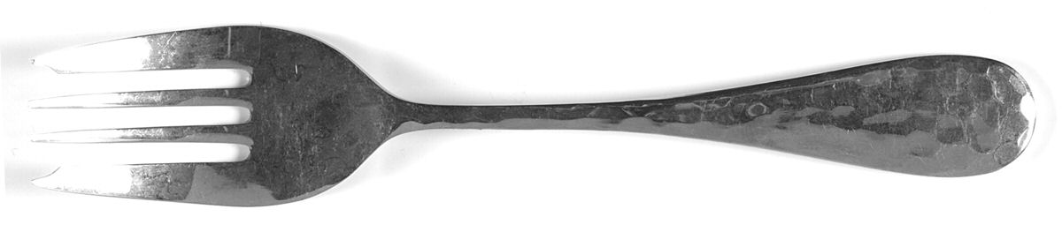 Gold Hammer (Gold Electroplate) Individual Salad Fork by Towle Silver-1