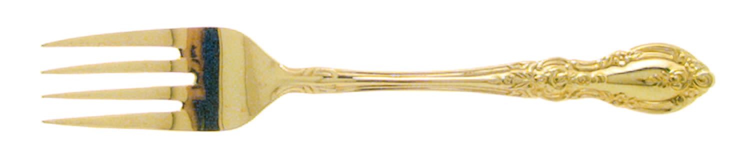 Gold Napoli (Gold Electroplate) Individual Salad Fork by Towle Silver-1