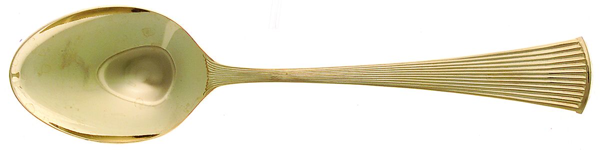 Gold Peacock (Gold Electroplate) Tablespoon (Serving Spoon) by Towle Silver-1