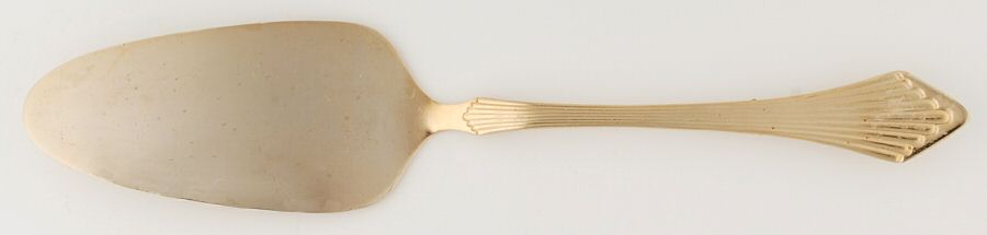 Golden Primavera (Gold Electroplate) All Stainless Pie Server by Towle Silver-1
