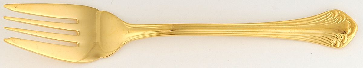 Gold Stratford (Supreme Ctlry) Individual Salad Fork by Towle Silver-1