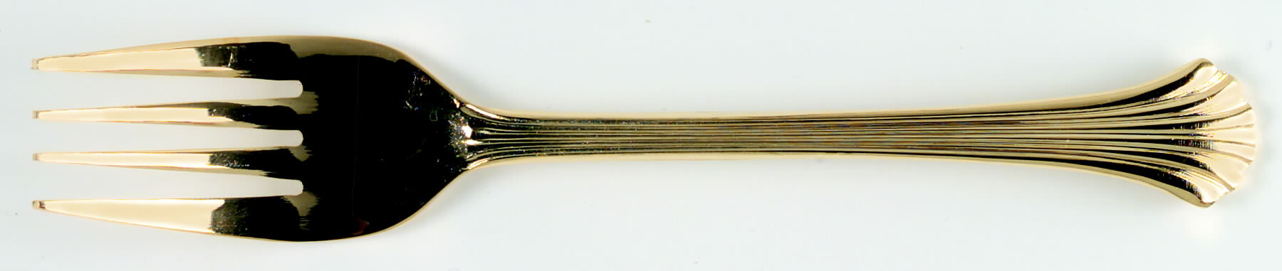 Gold Tiara (Gold Electroplate) Individual Salad Fork by Towle Silver-1