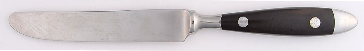 Gourmet-Black (Stainless) New French Solid Knife by Towle Silver-1