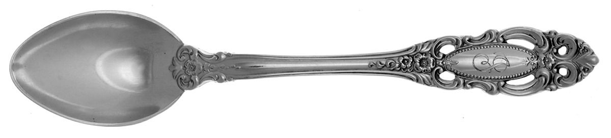 Grand Duchess (Sterling, 1973) Monogram Demitasse Spoon by Towle Silver-1