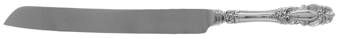 Grand Duchess (Sterling, 1973) Cake Knife with Stainless Blade by Towle Silver-1