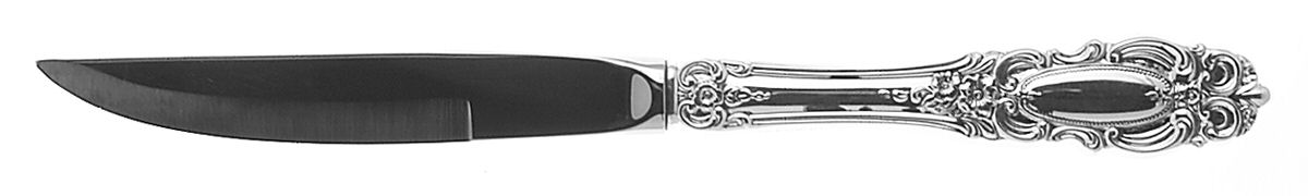 Grand Duchess (Sterling, 1973) Individual Steak Knife w/Bevel Blade by Towle Silver-1