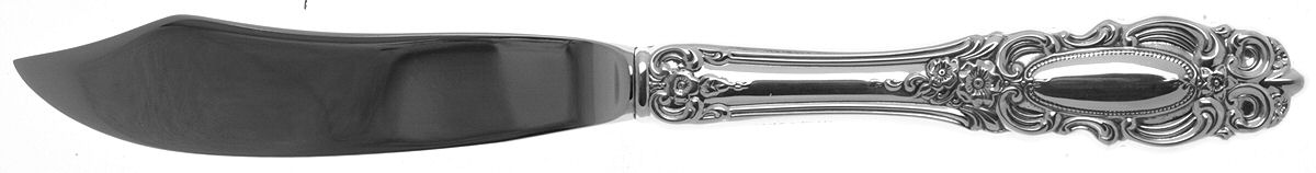 Grand Duchess (Sterling, 1973) Individual Fish Knife with Stainless Blade by Towle Silver-1