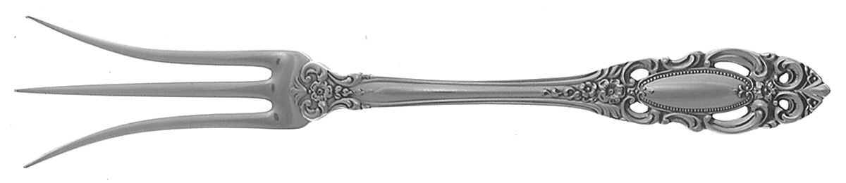 Grand Duchess (Sterling, 1973) Lemon Fork by Towle Silver-1