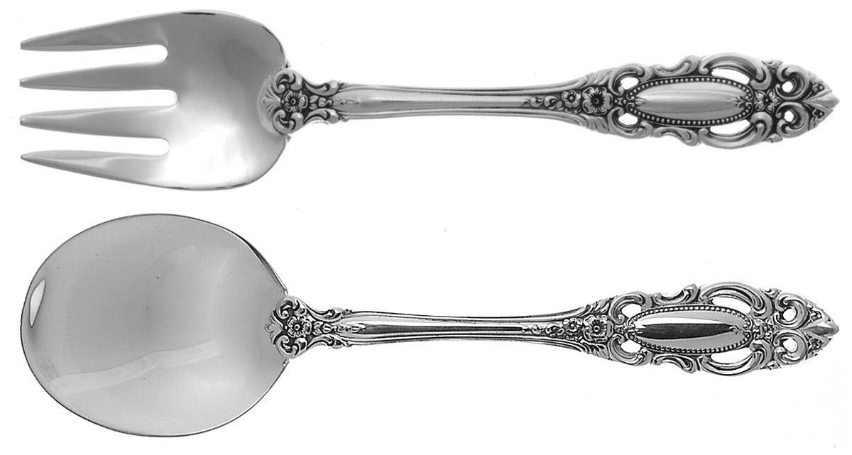 Grand Duchess (Sterling, 1973) 2 Pc Baby Set (BF, BS) by Towle Silver-1