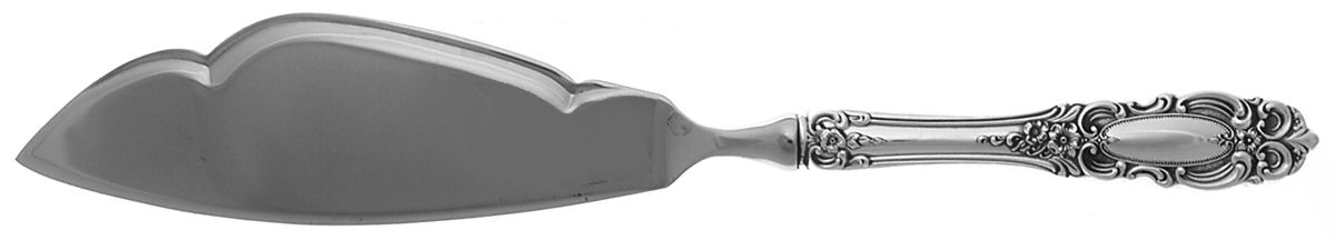 Grand Duchess (Sterling, 1973) Fish Serving Knife w/Unengraved Stainless Blade by Towle Silver-1