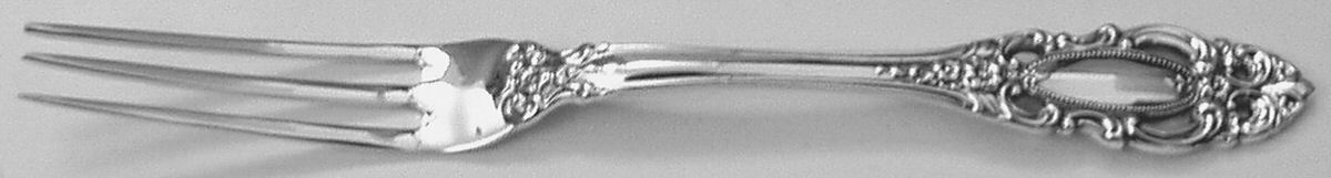 Grand Duchess (Sterling, 1973) Strawberry Fork by Towle Silver-1
