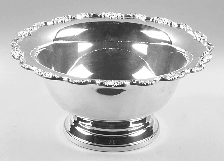 Grand Duchess (Silverplate, Hollowware) Punch Bowl by Towle Silver-1