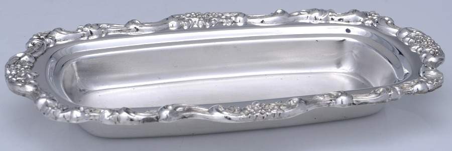 Grand Duchess (Silverplate, Hollowware) 1/4 Pound Butter No Lid by Towle Silver-1