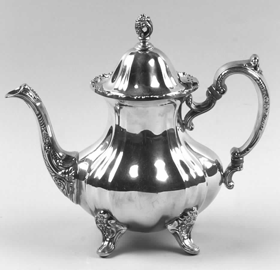 Grand Duchess (Silverplate, Hollowware) Teapot by Towle Silver-1