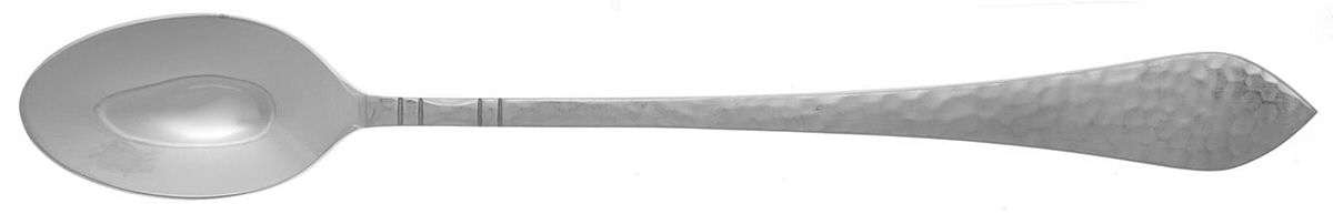 Hammered Antique (Stainless) Iced Tea Spoon by Towle Silver-1