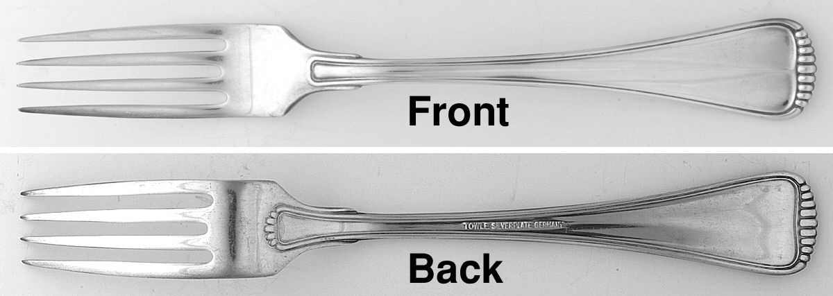 Hamilton (Silverplate, 1977) Fork by Towle Silver-1