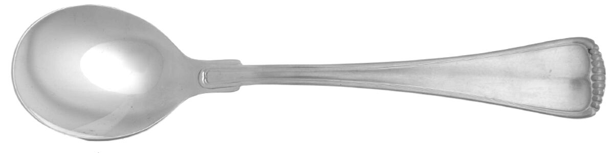 Hamilton (Stainless, Korea) Round Bowl Soup Spoon (Cream Soup) HC by Towle Silver-1