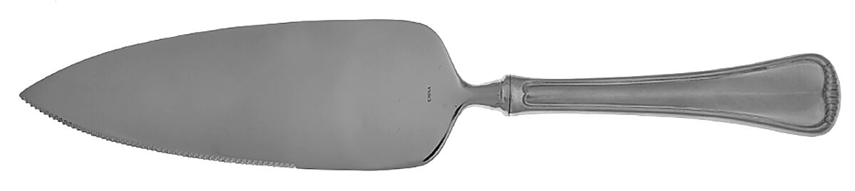 Hamilton (Stainless, Germany) Pie Server with Serrated Stainless Blade HC by Towle Silver-1